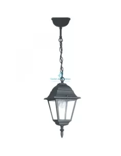 Lanzini 32401 Modern lantern with 60w black chain